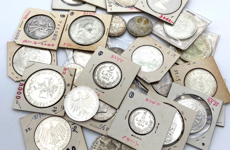 貴金属・古銭の高額買取！査定は無料、予約不要！