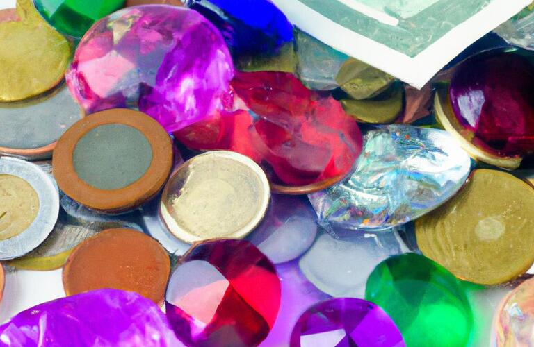 宝石とコインの輝きを現金に変える！